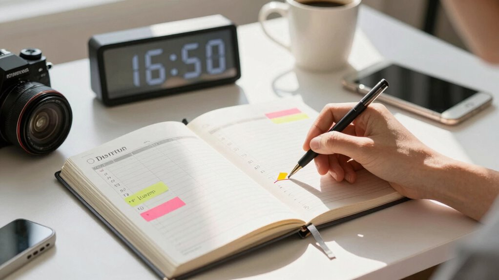 plan ahead meet deadlines