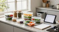 plan meals to minimize waste