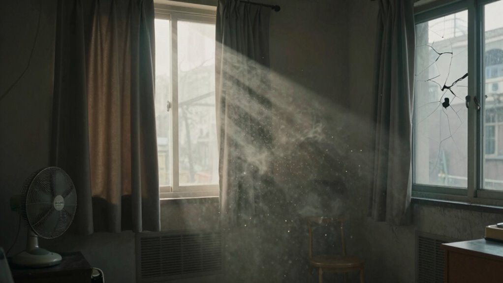 poor airflow worsens air quality