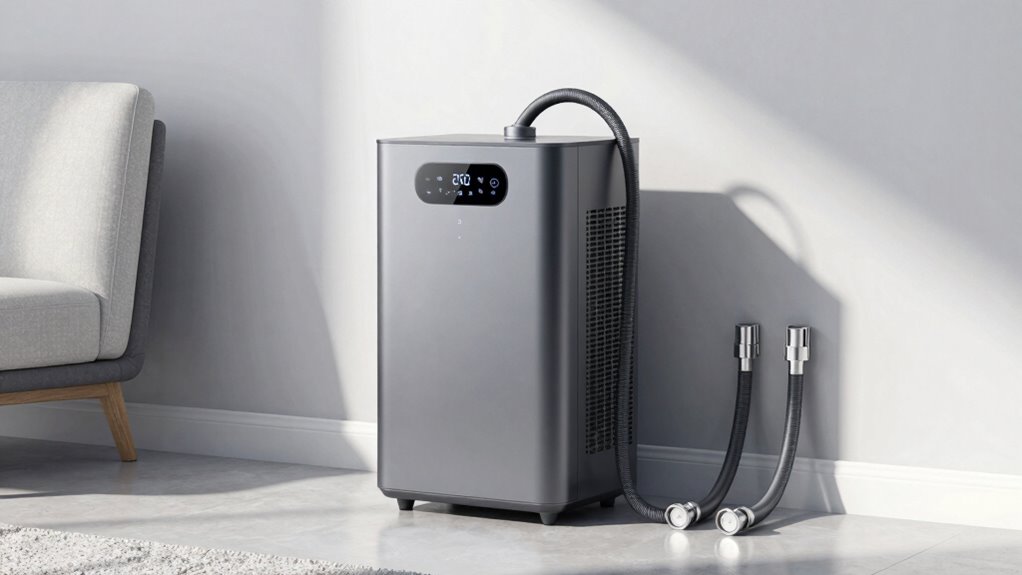 portable ac hose types