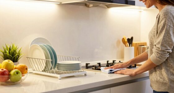 post dinner cleaning method