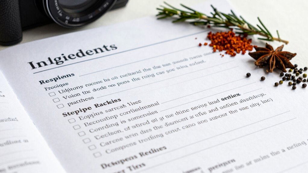 practice recipe reading skills