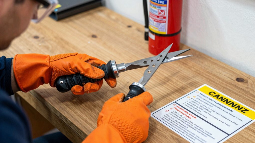 practice safe material handling