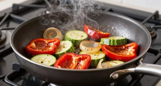 preheat pan to prevent sticking