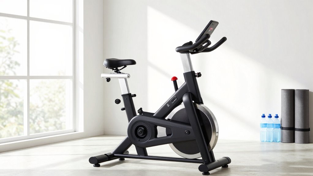 premium home exercise bike features