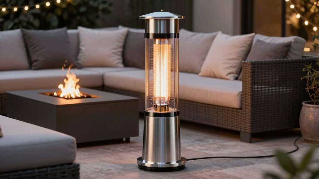 premium outdoor heating features
