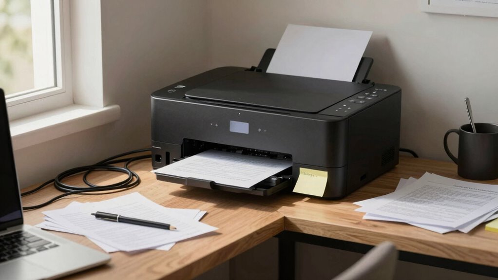 printer placement causes frustration