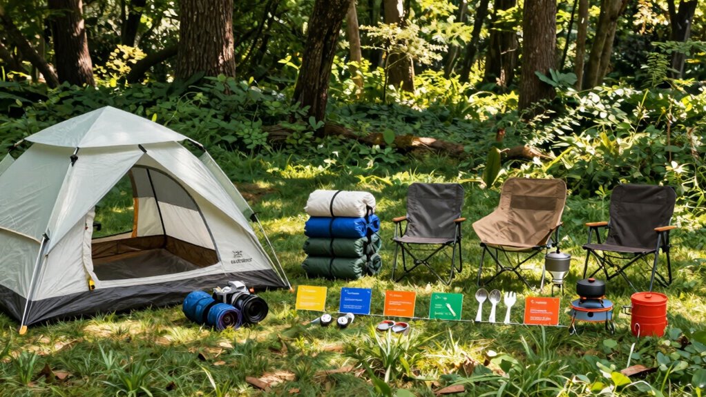 prioritize gear for quick setup
