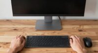 proper desk ergonomic setup