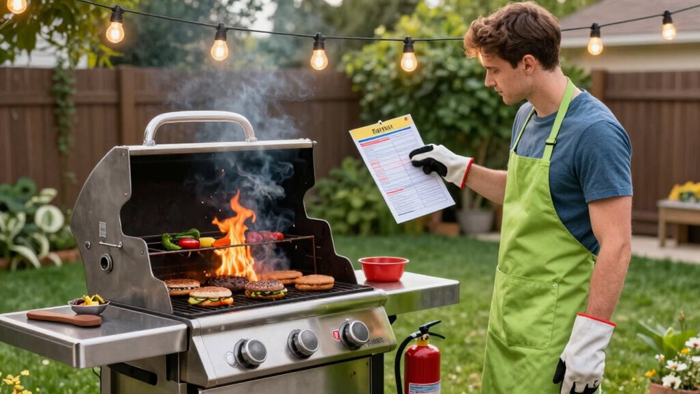 proper grill safety precautions