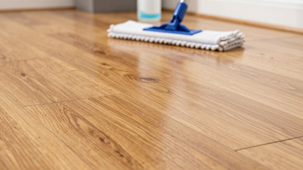 proper hardwood floor care