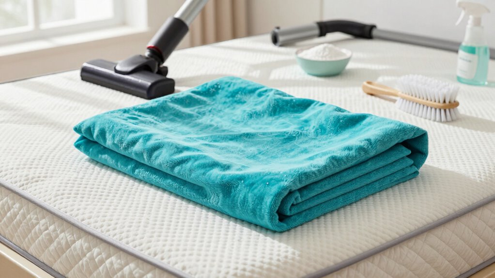 proper mattress deep cleaning preparation