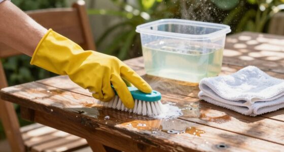 proper outdoor furniture cleaning