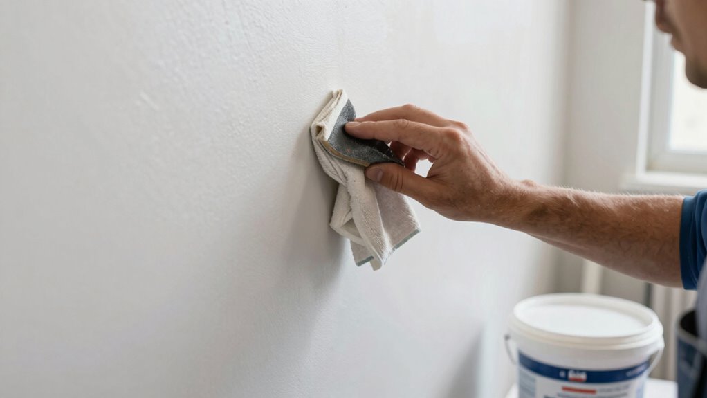 proper surface preparation ensures lasting paint
