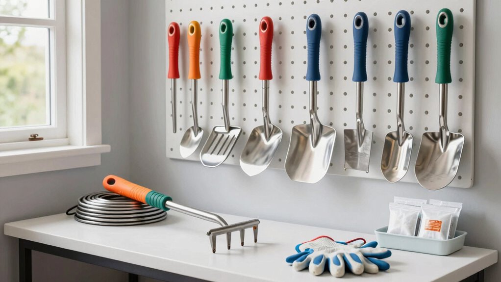 properly dry and store tools