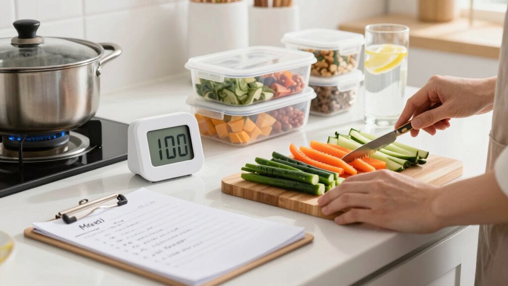 quick weekly meal organization