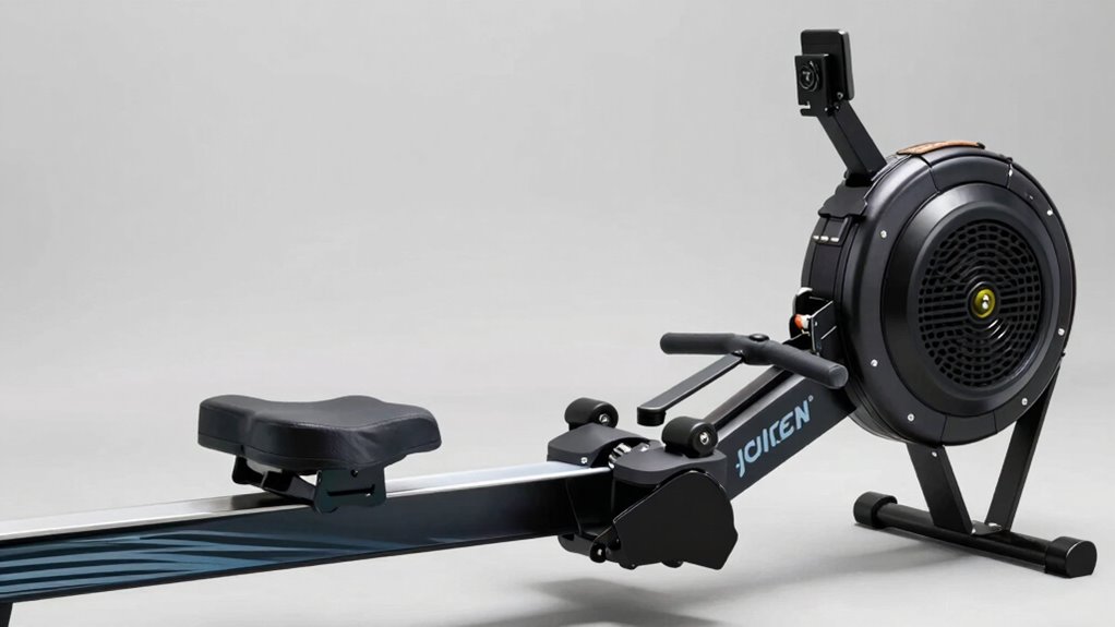quiet adjustable rowing machine