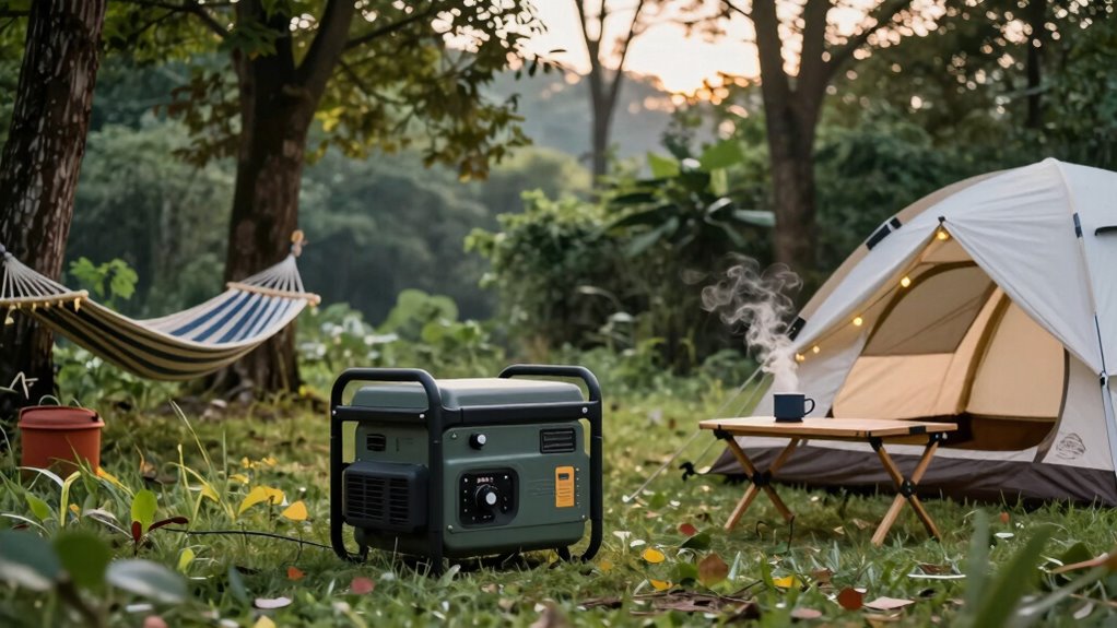 quiet portable camping generator