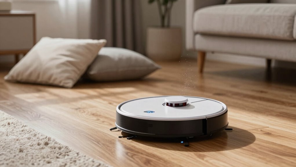 random navigation for efficient cleaning