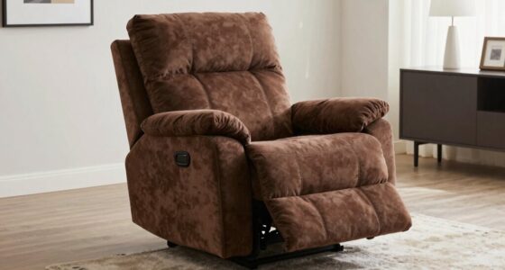 recliner positioning and support