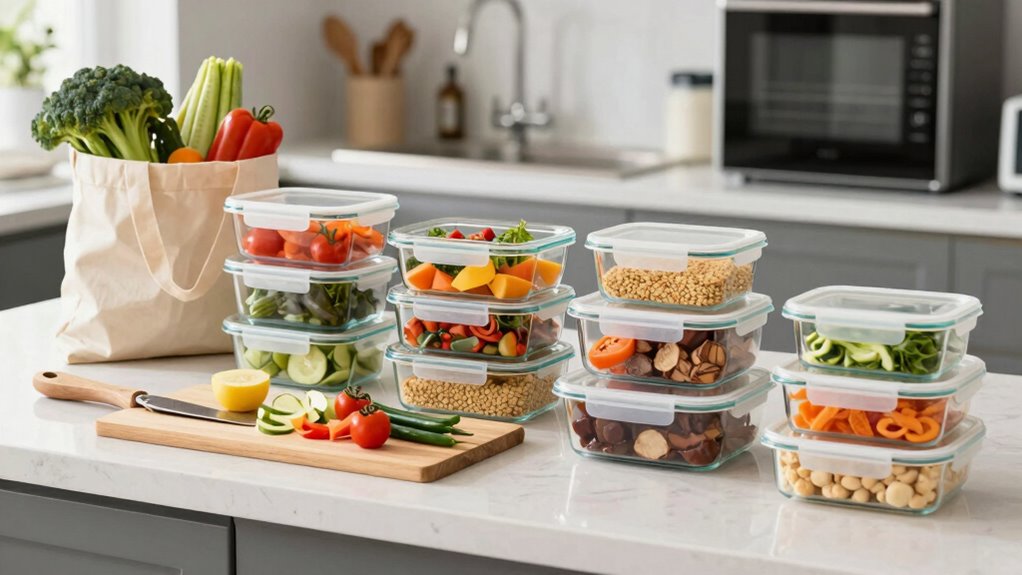 reduce waste with meal prep