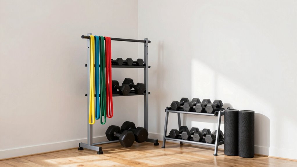 regular gym decluttering routine