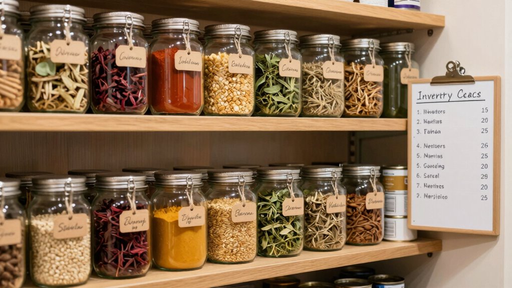 regular organized inventory checks