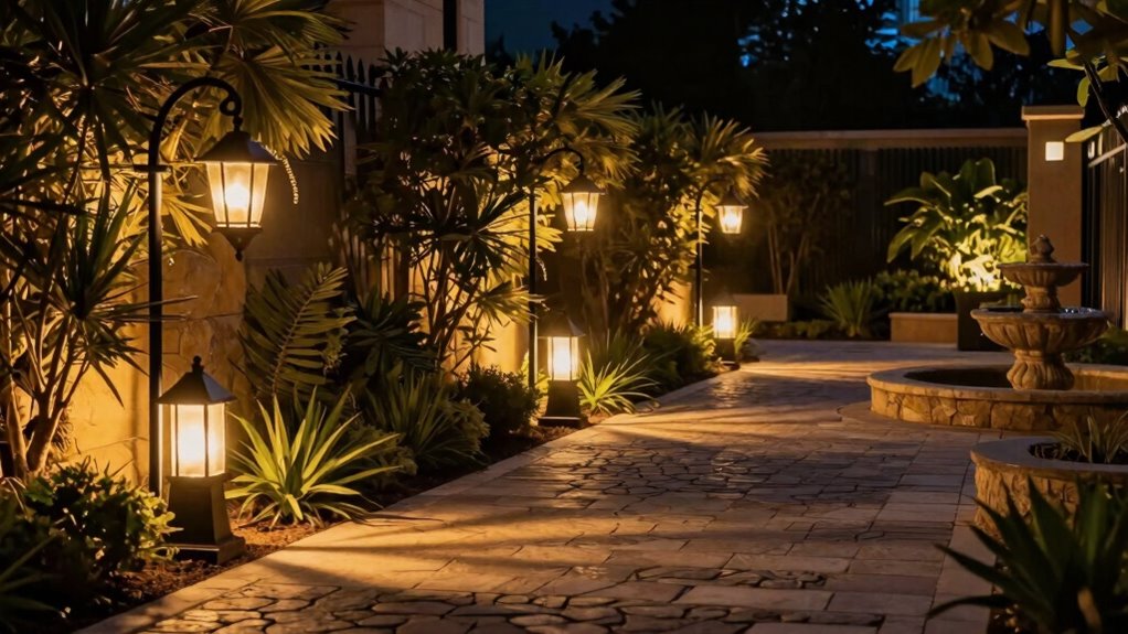 regular outdoor lighting maintenance