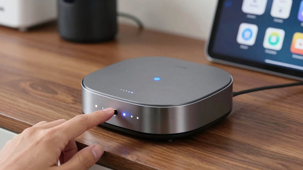 reset smart hub connection