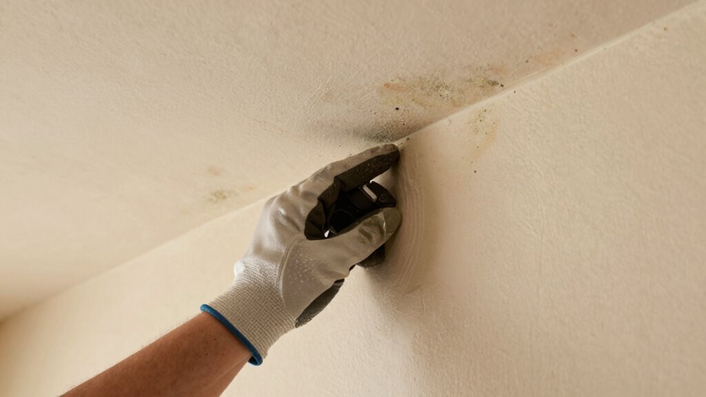 routine moisture monitoring and inspection