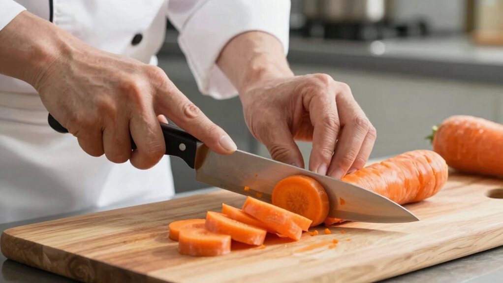 safe controlled chopping technique