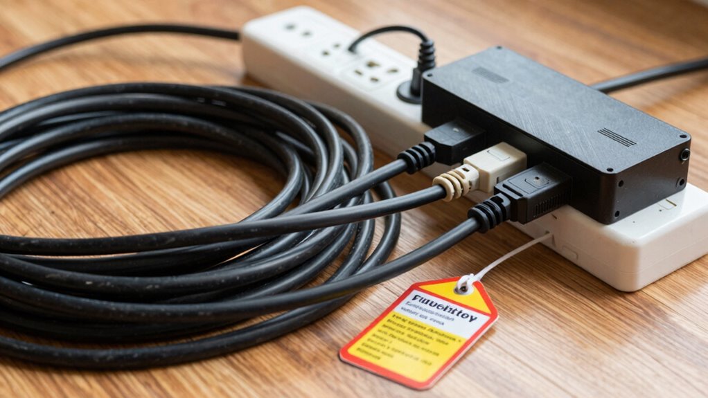 safe extension cord practices