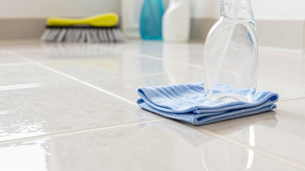 safe gentle grout cleaning supplies