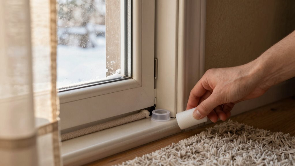 seal insulate caulk weatherstrip