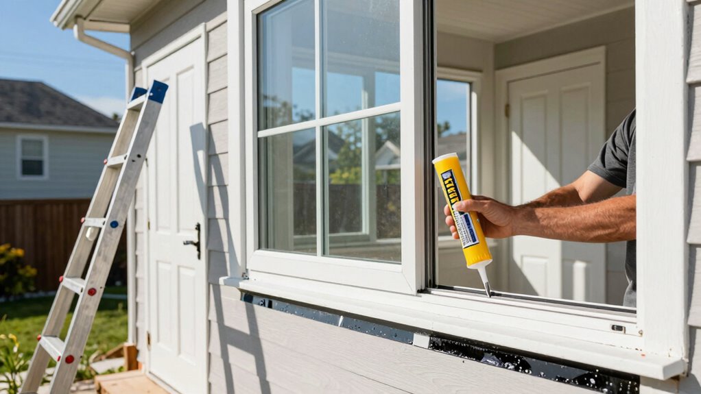 seal windows doors foundations