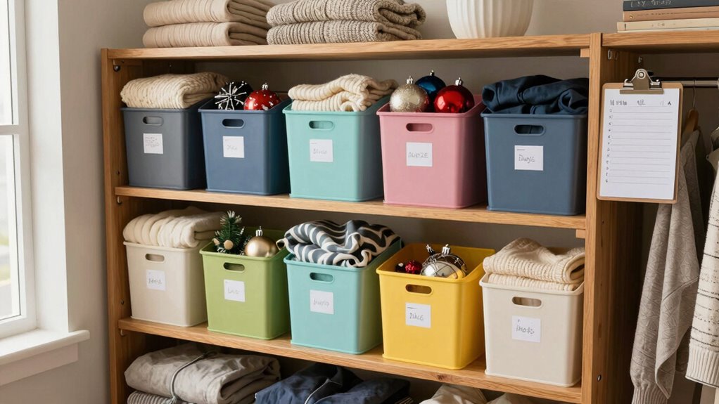 seasonal storage routine schedule