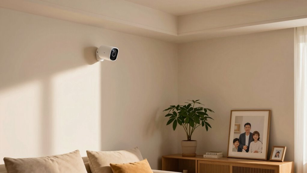 secure home camera usage