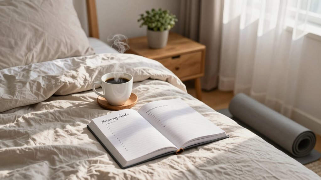 set achievable morning goals