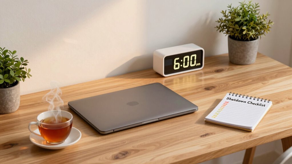 set clear work boundaries