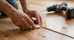 silent non invasive floor repair