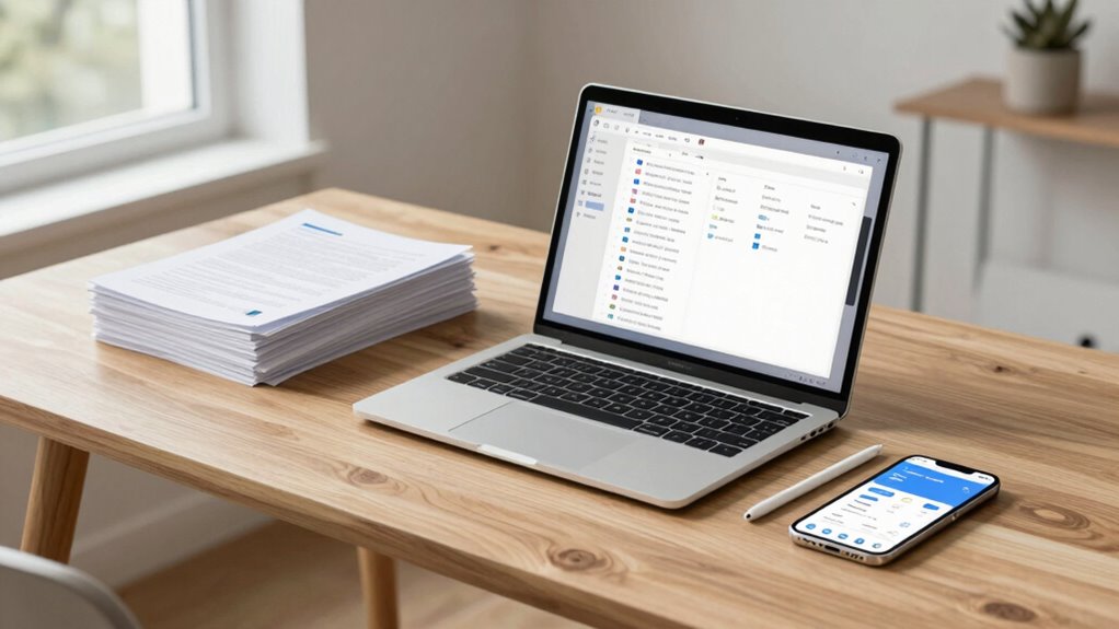simple paperless workflow setup