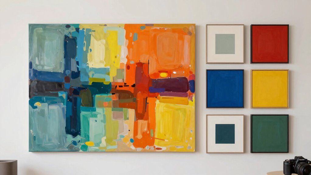 single large or multiple artworks