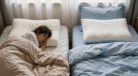 sleeping positions and room setup