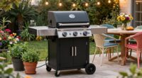small patio grill options