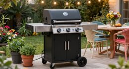 small patio grill options