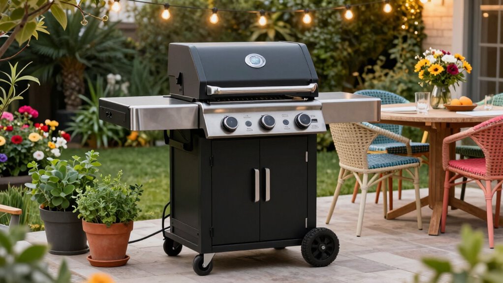small patio grill options