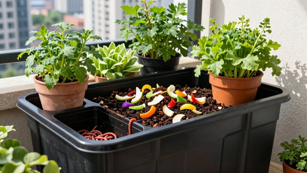 small space composting methods