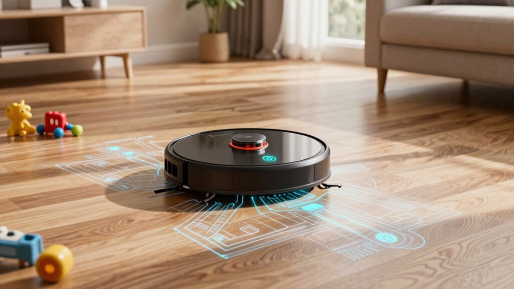 smart mapping for efficient cleaning