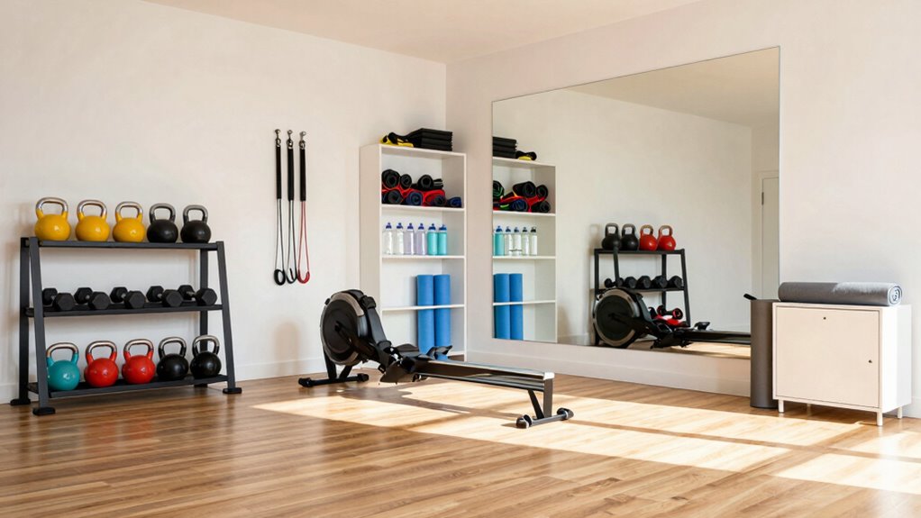 smart organized gym storage