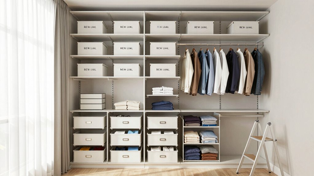 smart storage keeps closets organized